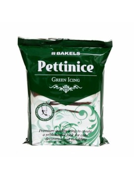 BAKELS 1KG GREEN PETTINICE ICING